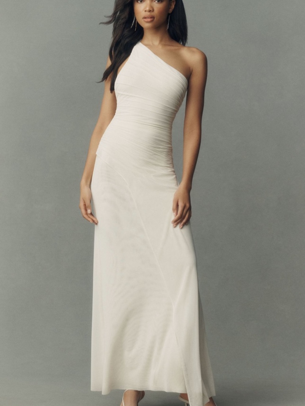 NWT bec + bridge Brenna Pintuck Maxi Dress